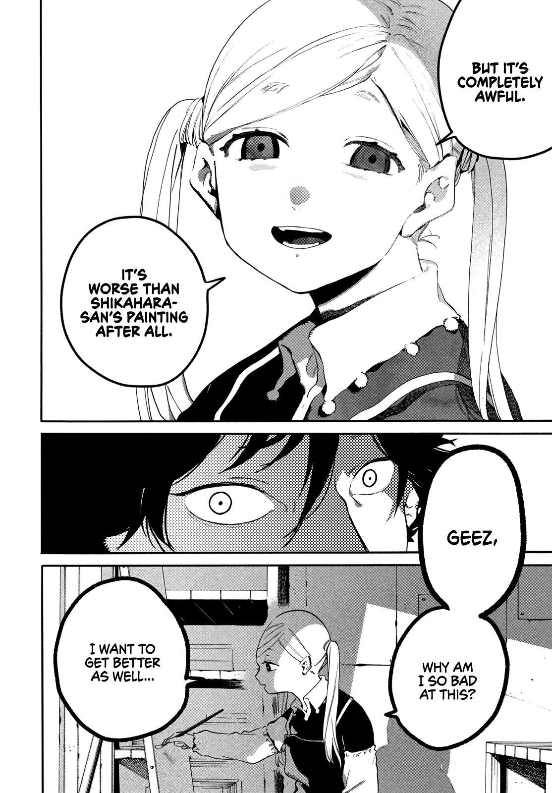 Blue Period Chapter 47 - Page 4 in English