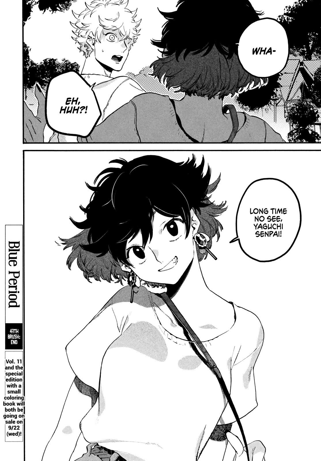 Blue Period Chapter 47 - Page 55 in English