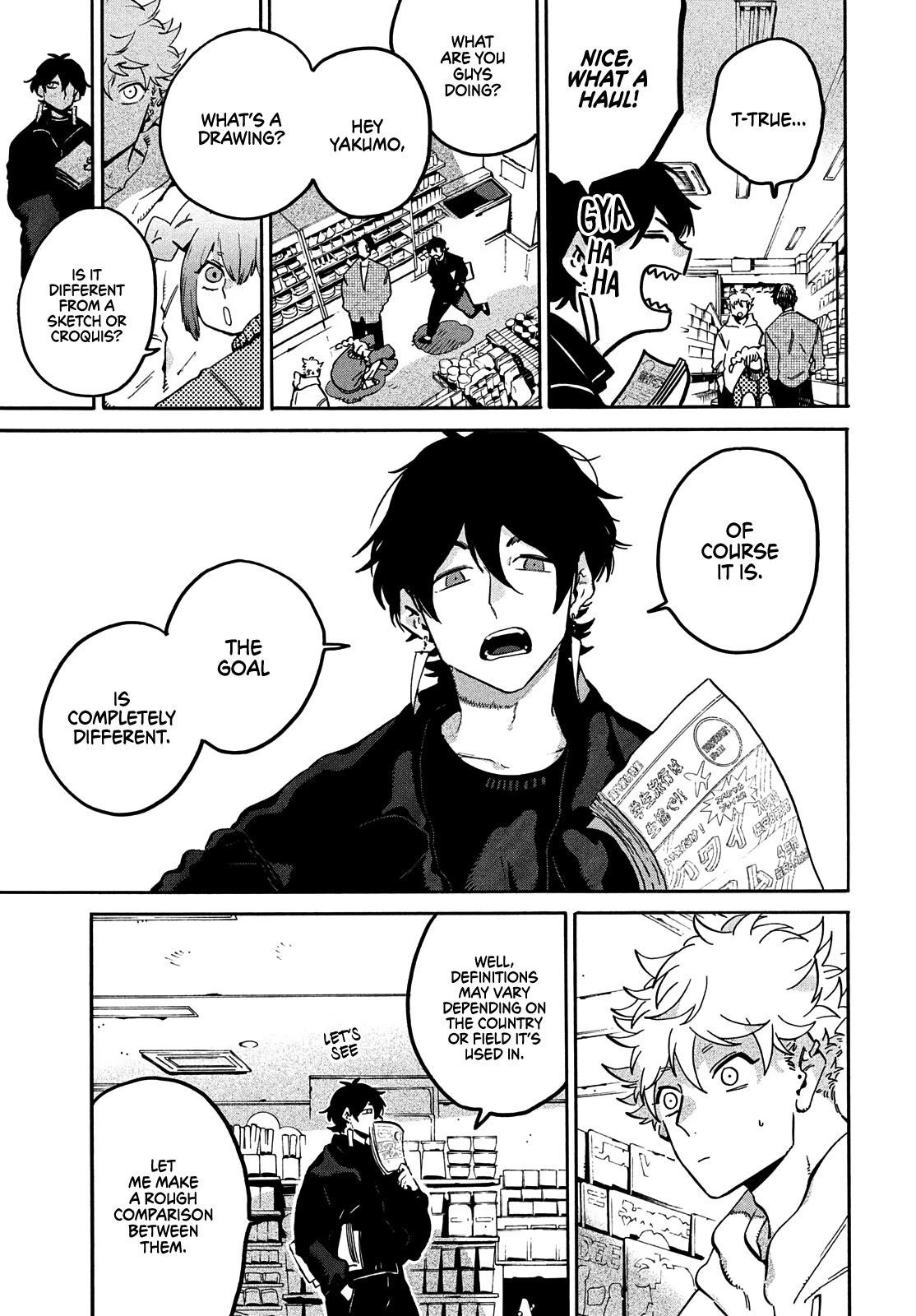 Blue Period Chapter 49 - Page 11 in English