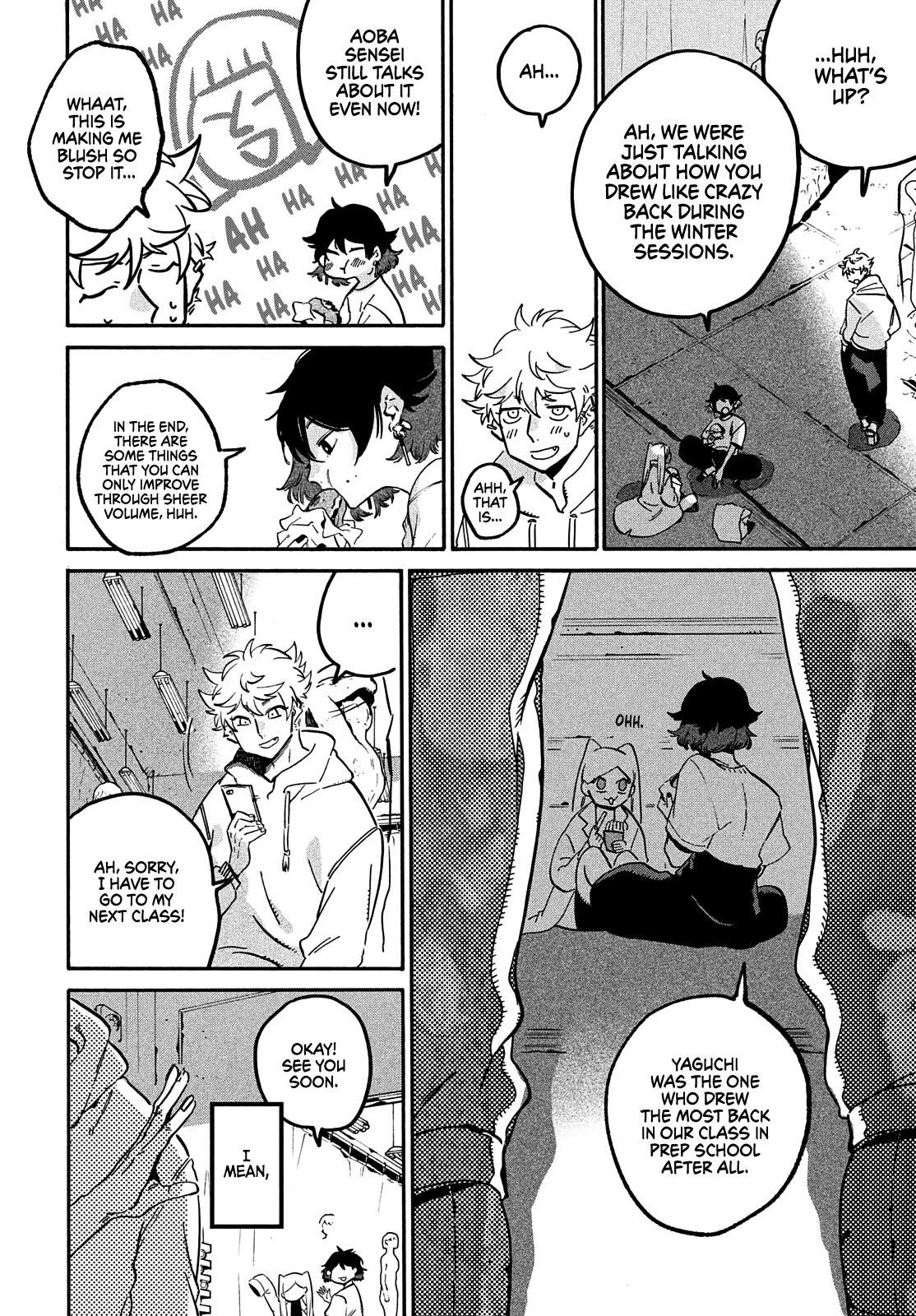 Blue Period Chapter 49 - Page 28 in English