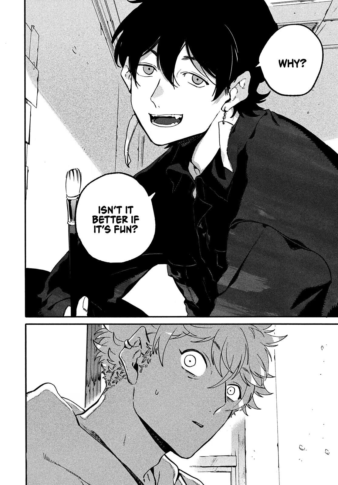 Blue Period Chapter 49 - Page 34 in English