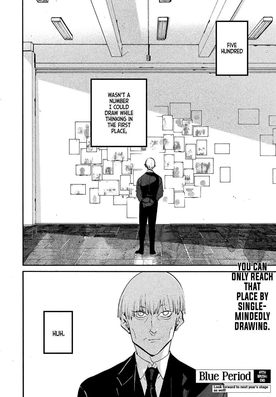 Blue Period Chapter 49 - Page 46 in English
