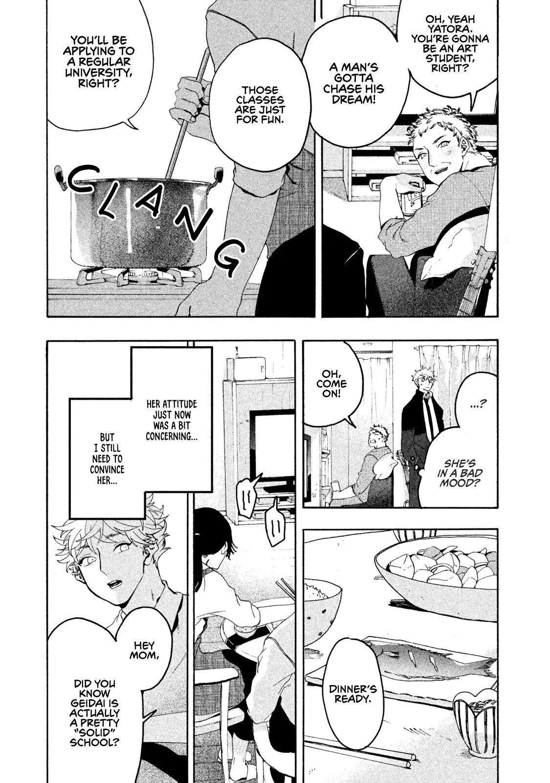 Blue Period Chapter 5 - Page 19 in English