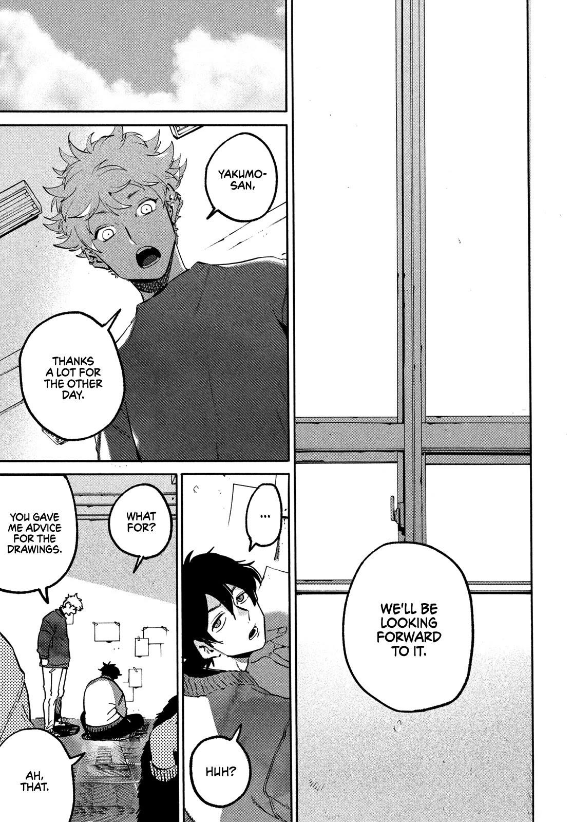 Blue Period Chapter 50 - Page 11 in English