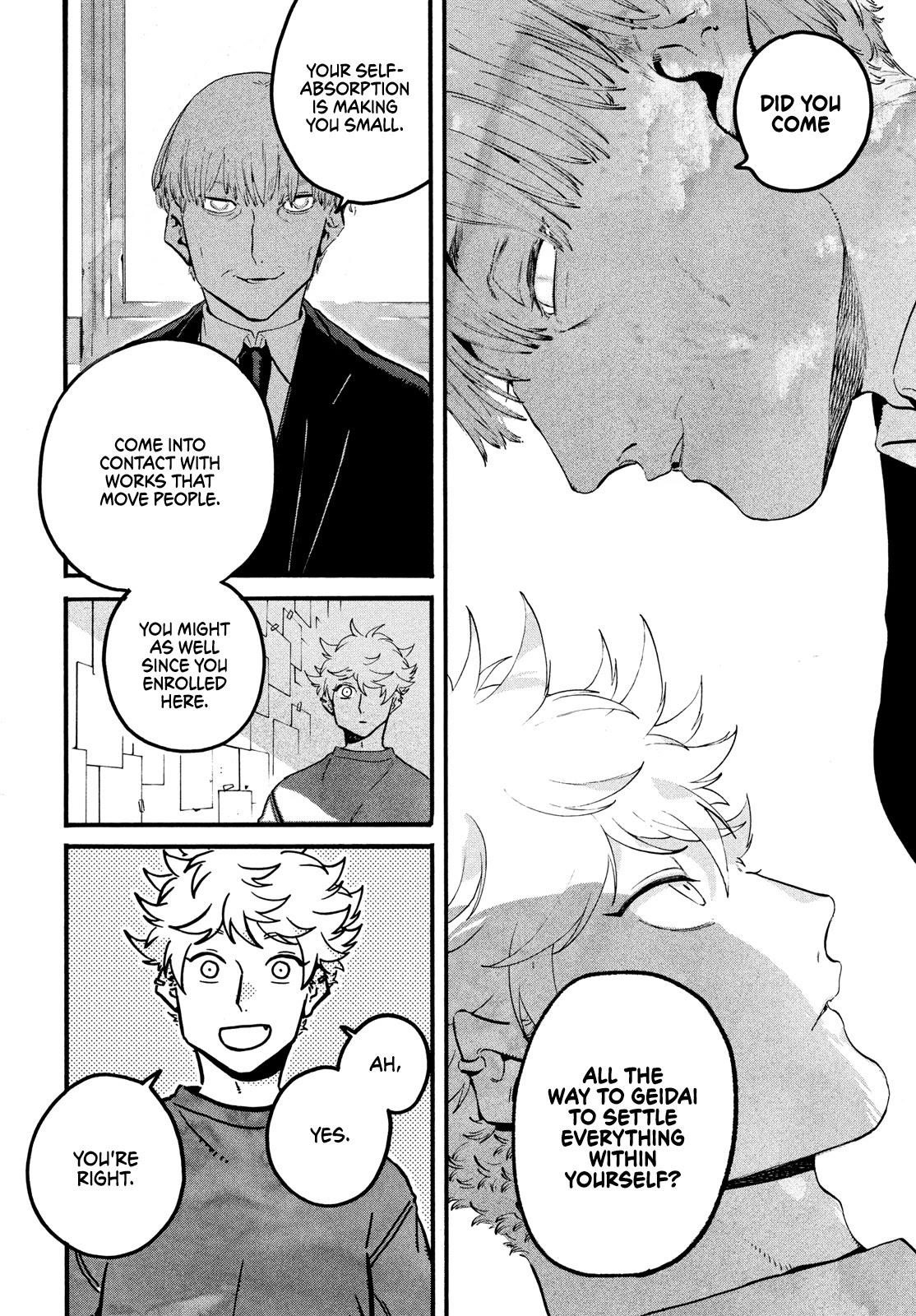 Blue Period Chapter 50 - Page 6 in English