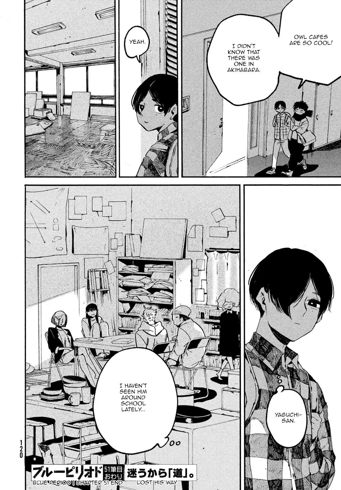 Blue Period Chapter 51 - Page 44 in English