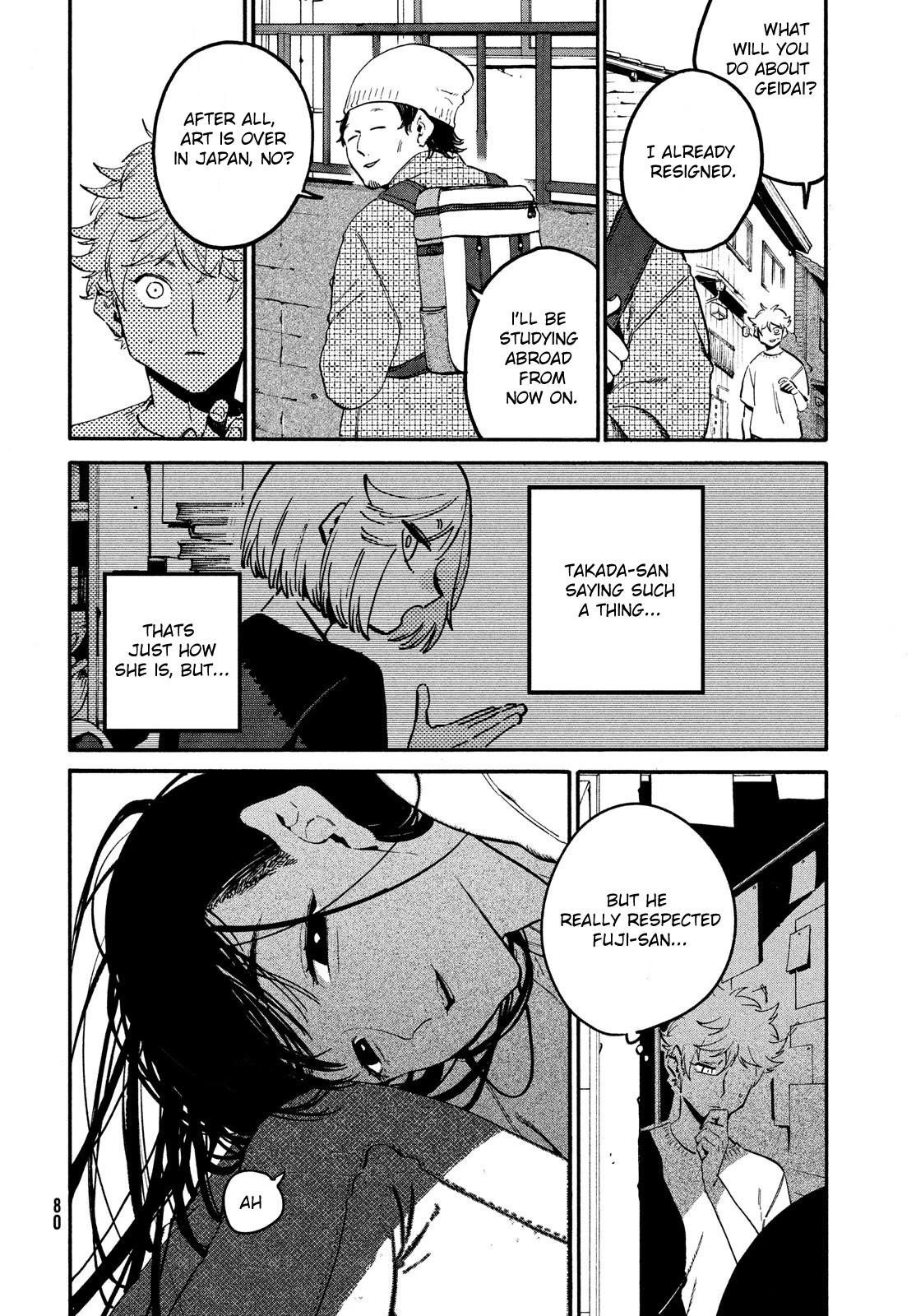 Blue Period Chapter 53 - Page 6 in English