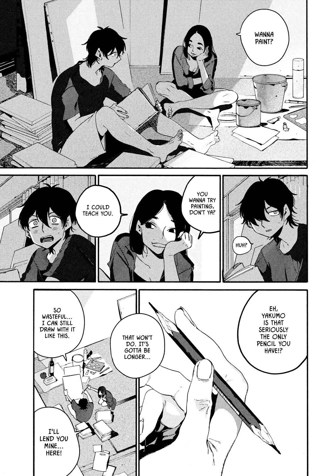 Blue Period Chapter 59 - Page 22 in English