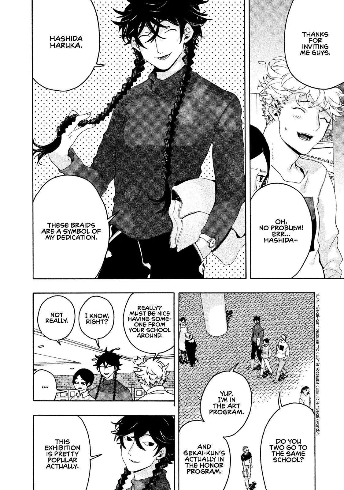 Blue Period Chapter 6 - Page 20 in English