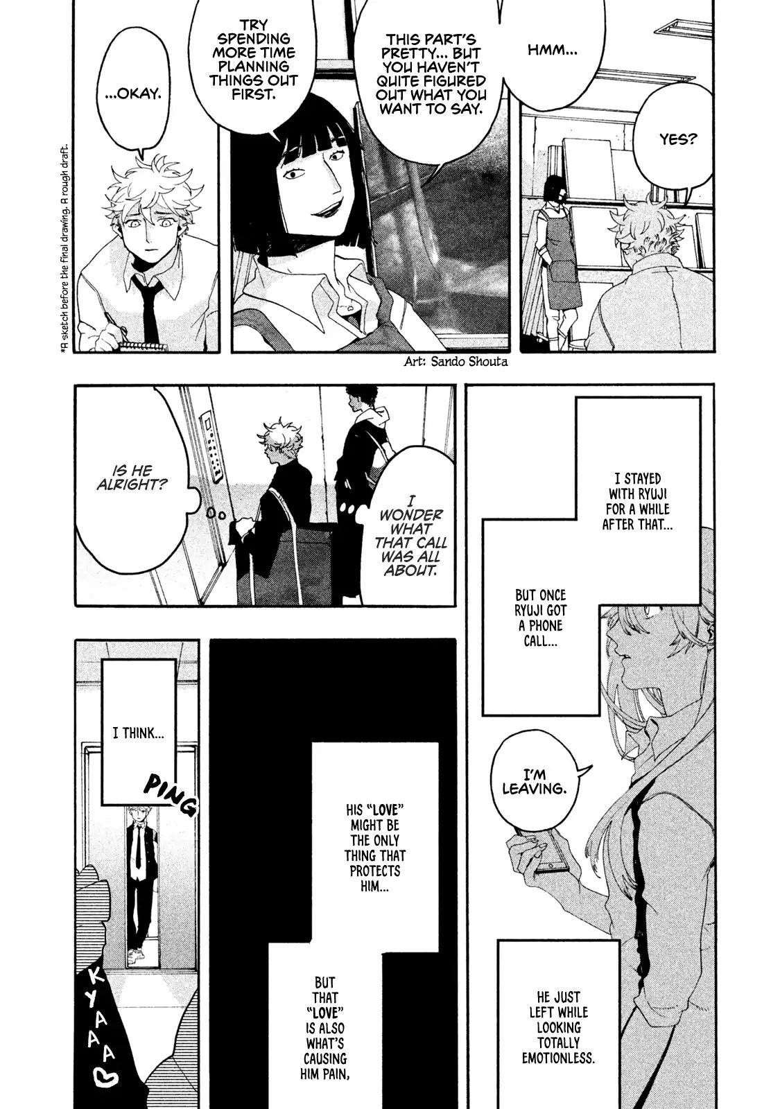 Blue Period Chapter 6 - Page 41 in English