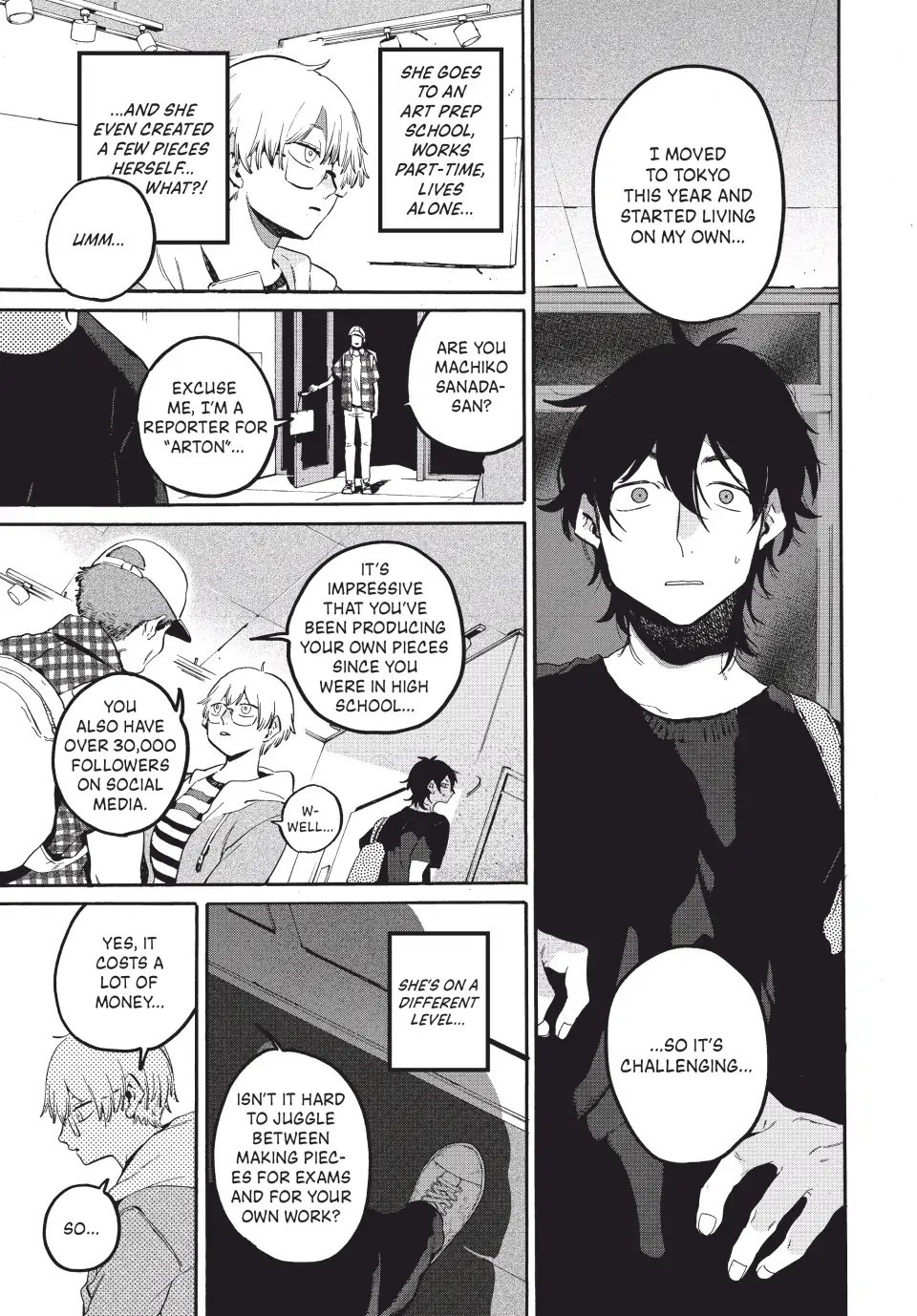 Blue Period Chapter 60 - Page 15 in English