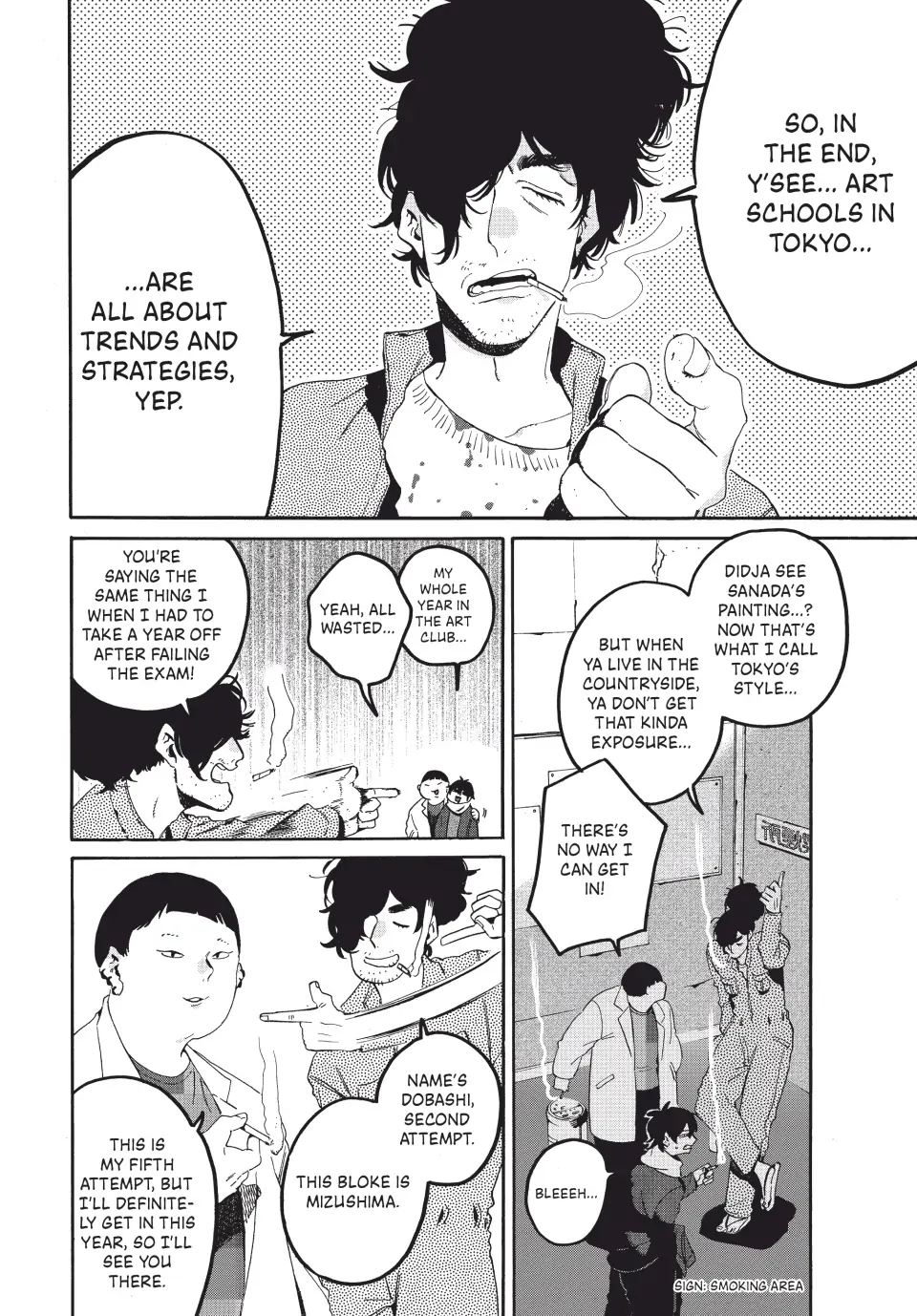 Blue Period Chapter 60 - Page 4 in English