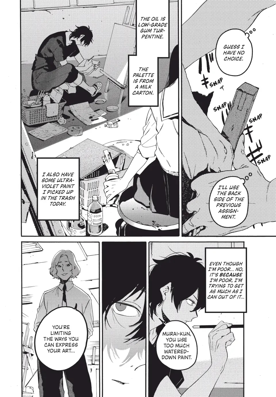 Blue Period Chapter 60 - Page 8 in English
