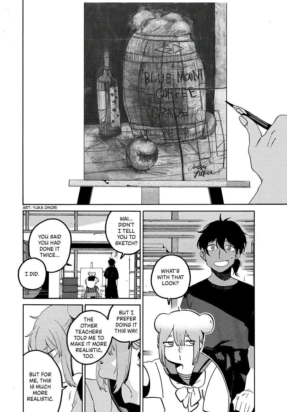 Blue Period Chapter 61 - Page 8 in English
