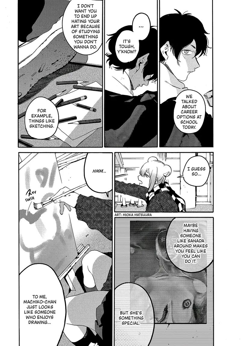 Blue Period Chapter 62 - Page 4 in English