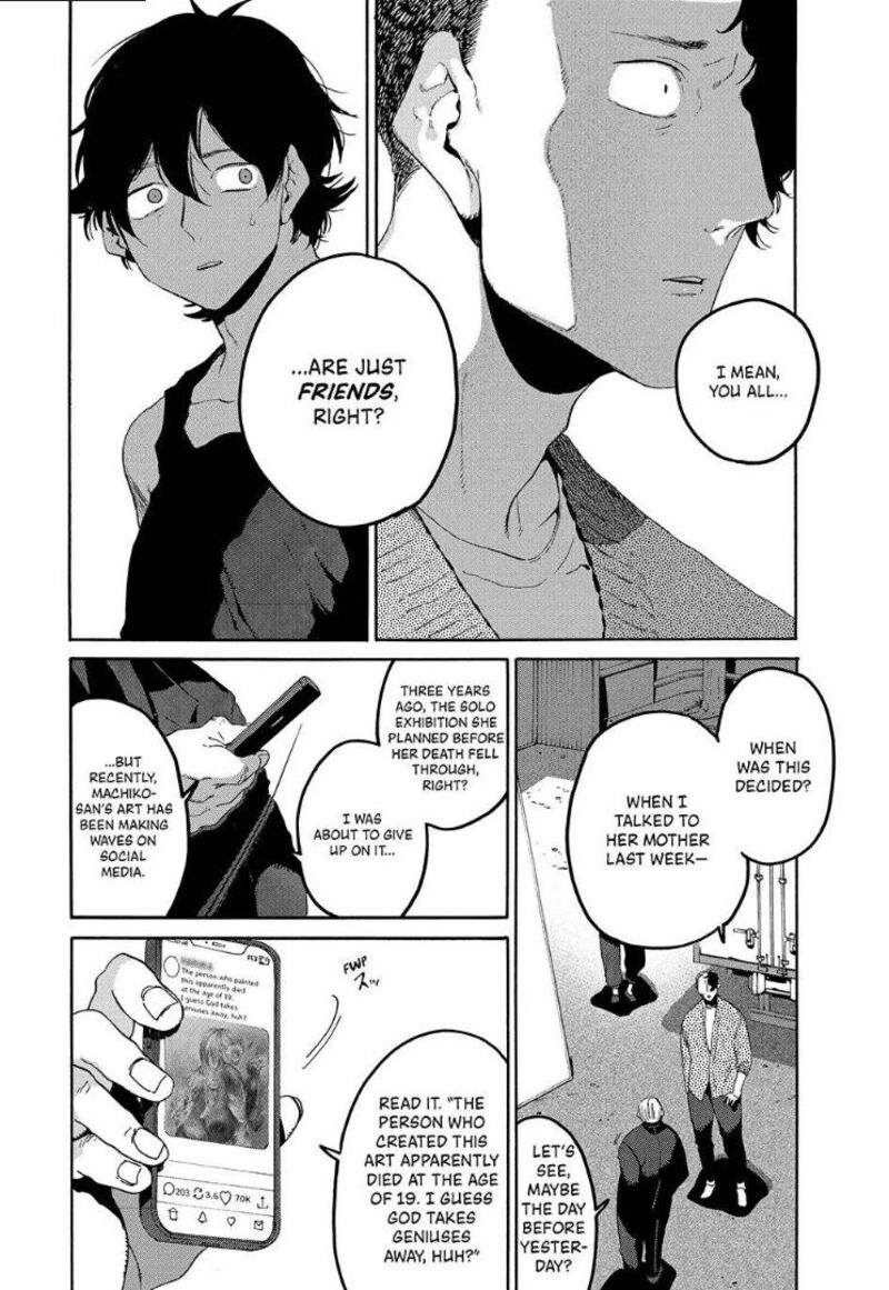 Blue Period Chapter 64 - Page 4 in English