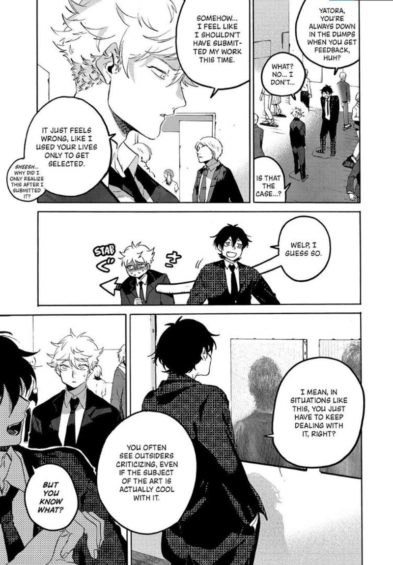 Blue Period Chapter 66 - Page 4 in English