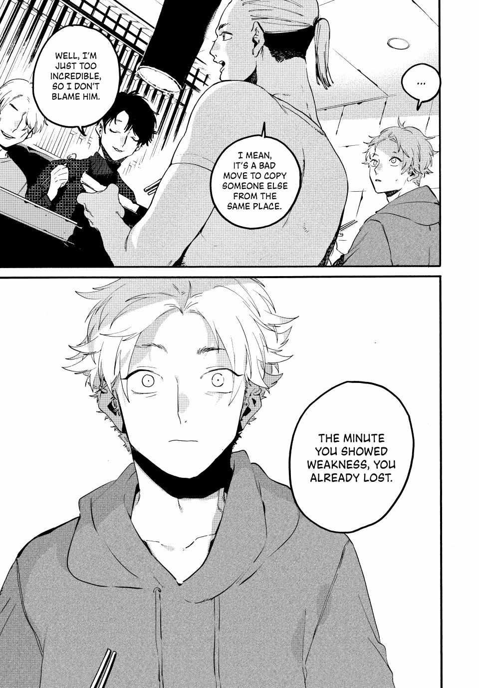 Blue Period Chapter 68 - Page 38 in English