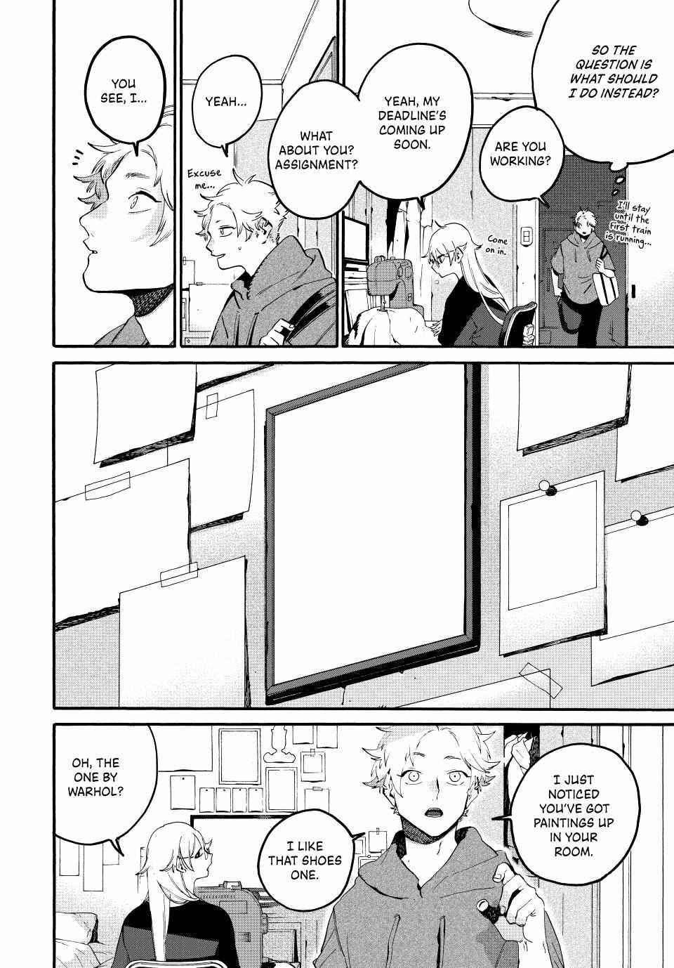 Blue Period Chapter 68 - Page 41 in English