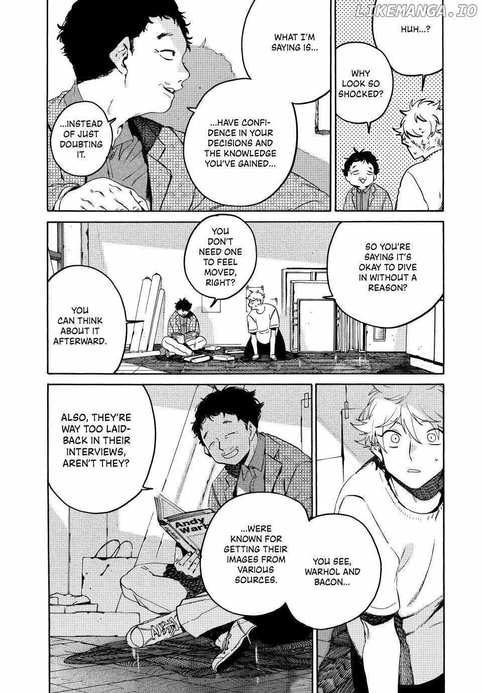 Blue Period Chapter 69 - Page 25 in English
