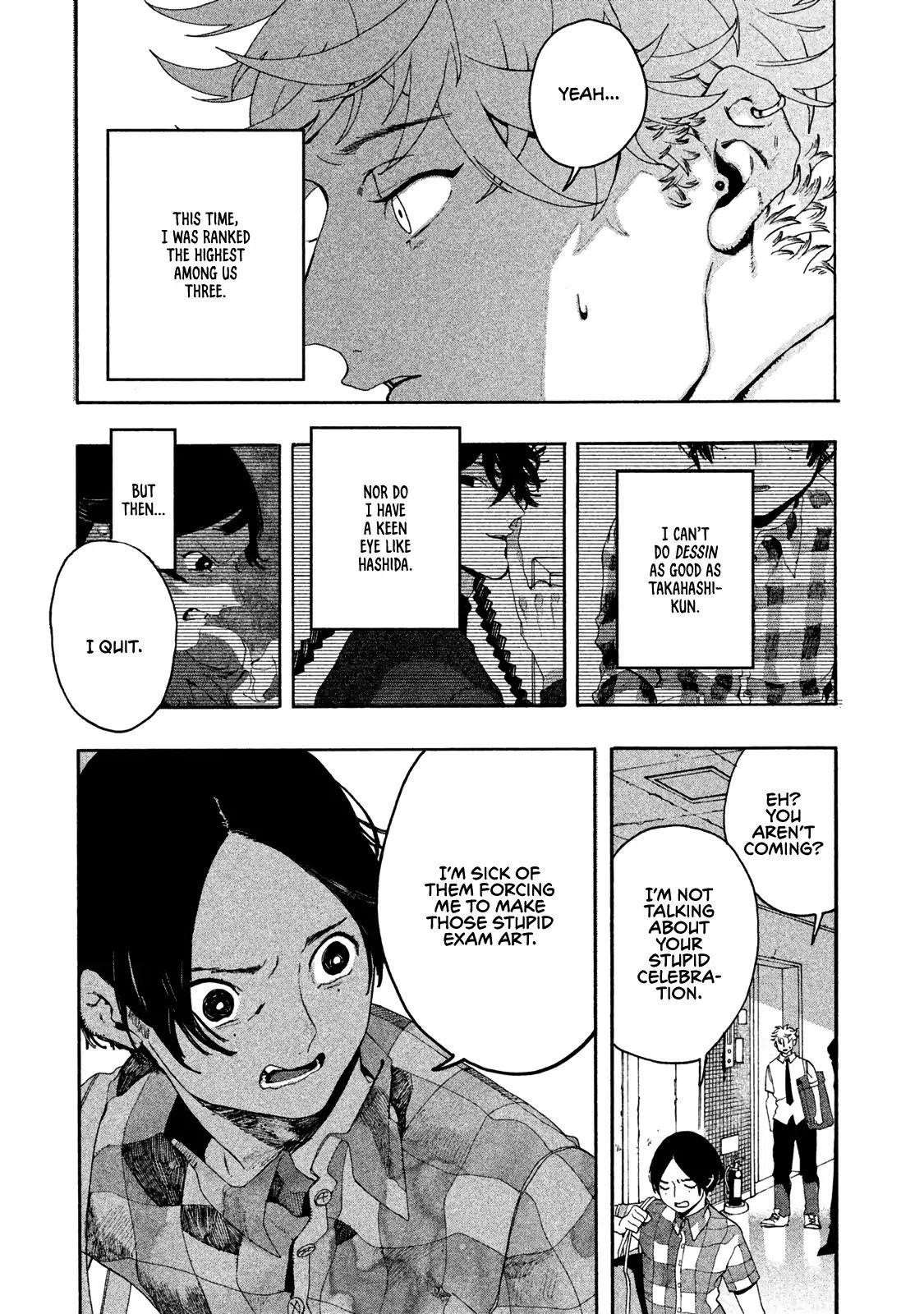 Blue Period Chapter 7 - Page 45 in English