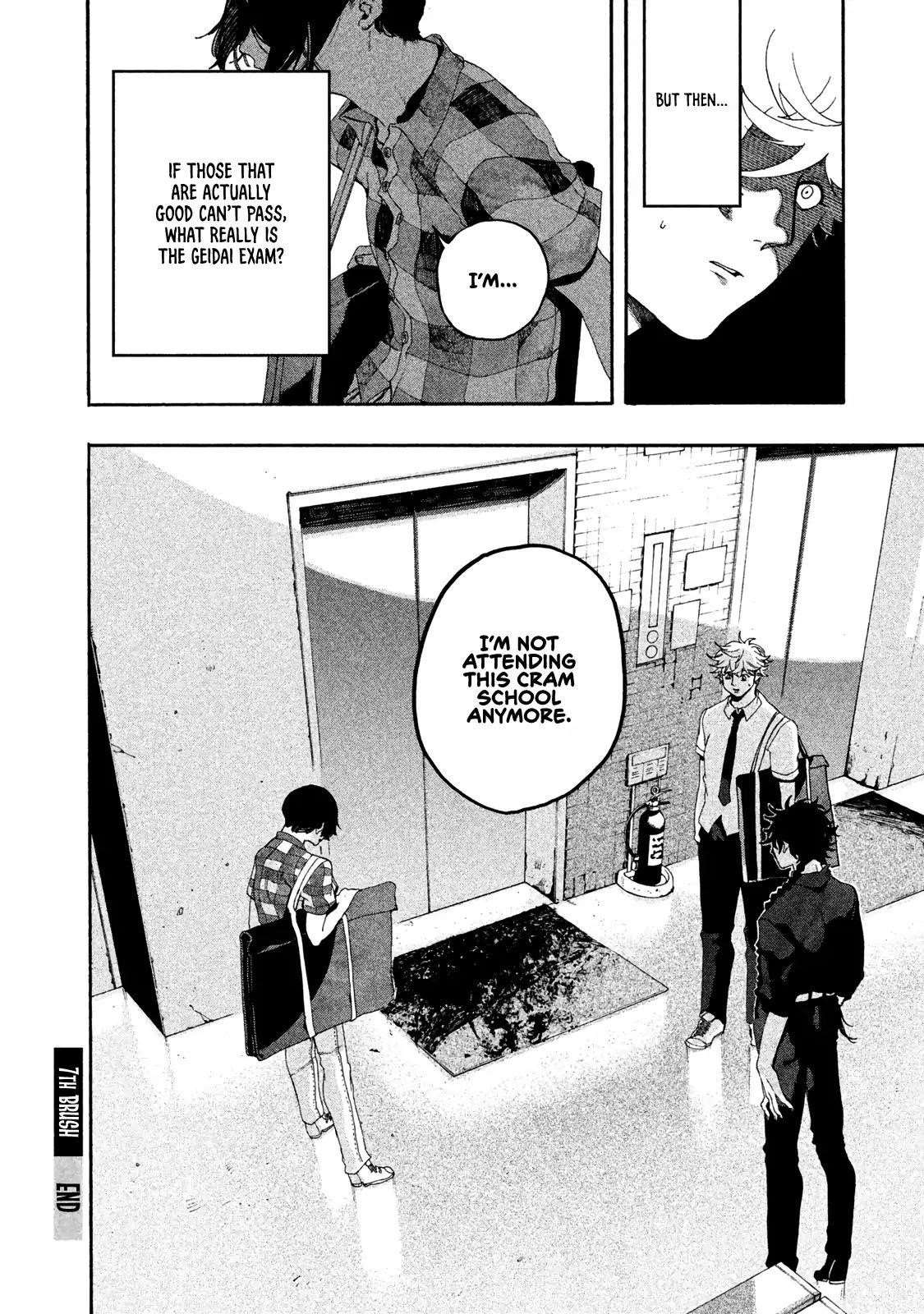Blue Period Chapter 7 - Page 46 in English