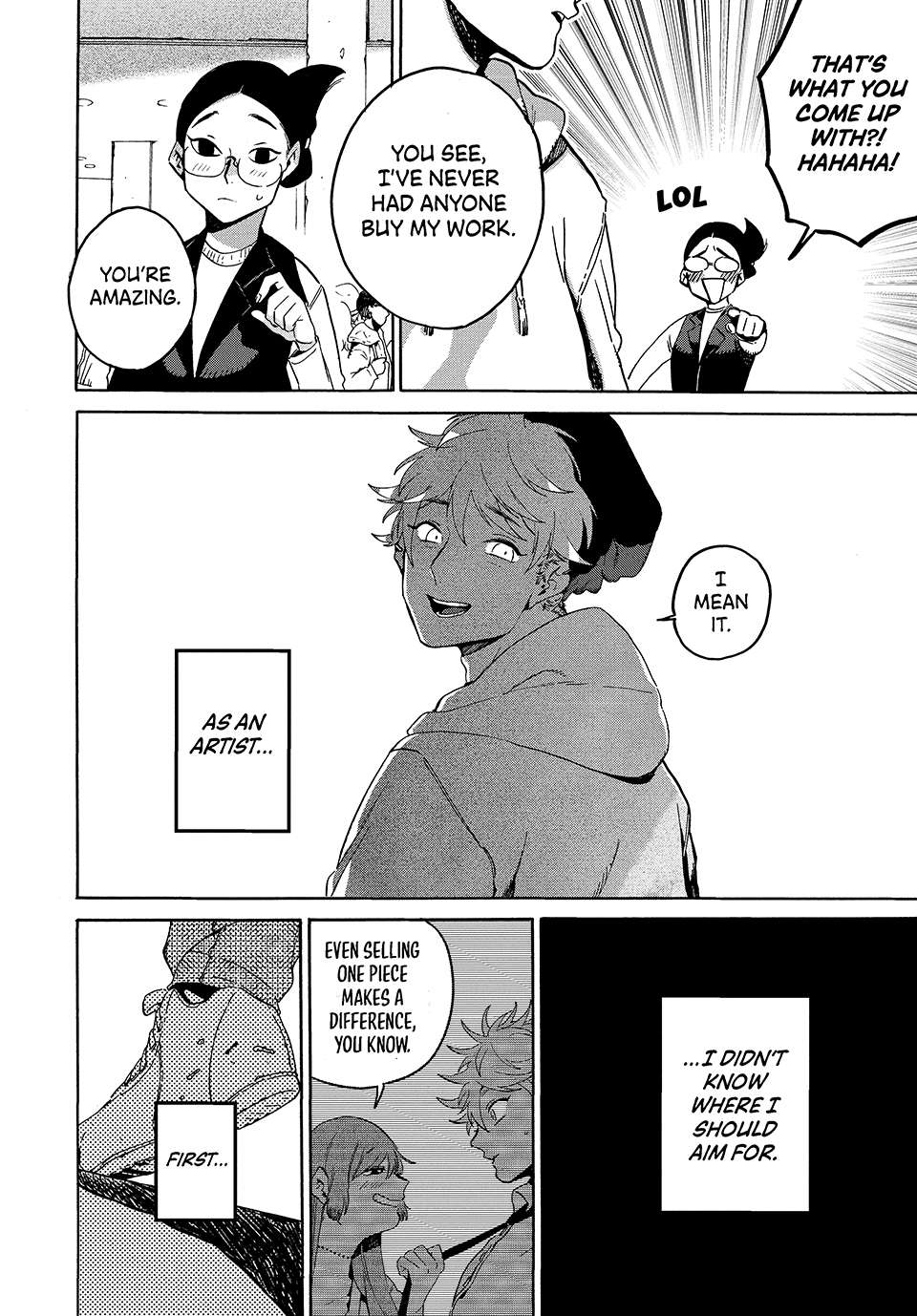 Blue Period Chapter 72 - Page 25 in English