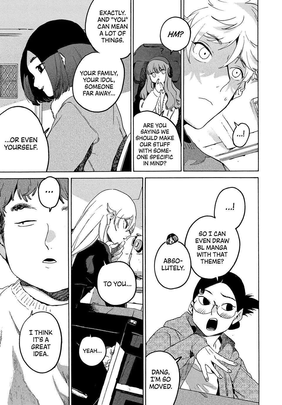 Blue Period Chapter 73 - Page 25 in English