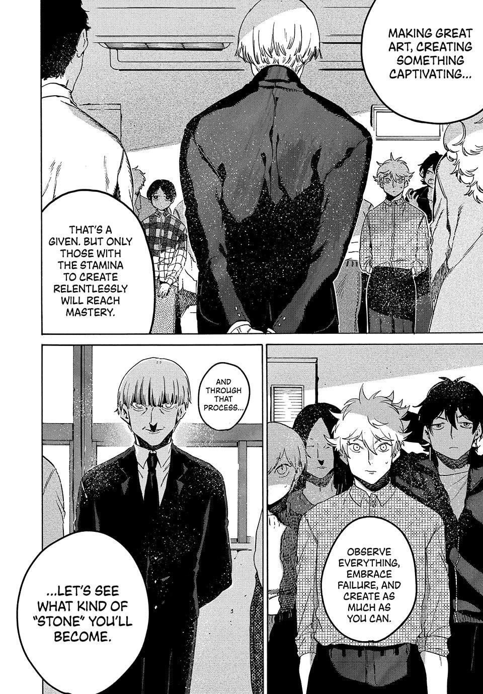 Blue Period Chapter 74 - Page 12 in English