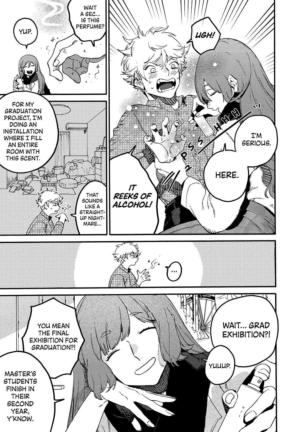 Blue Period Chapter 74 - Page 7 in English