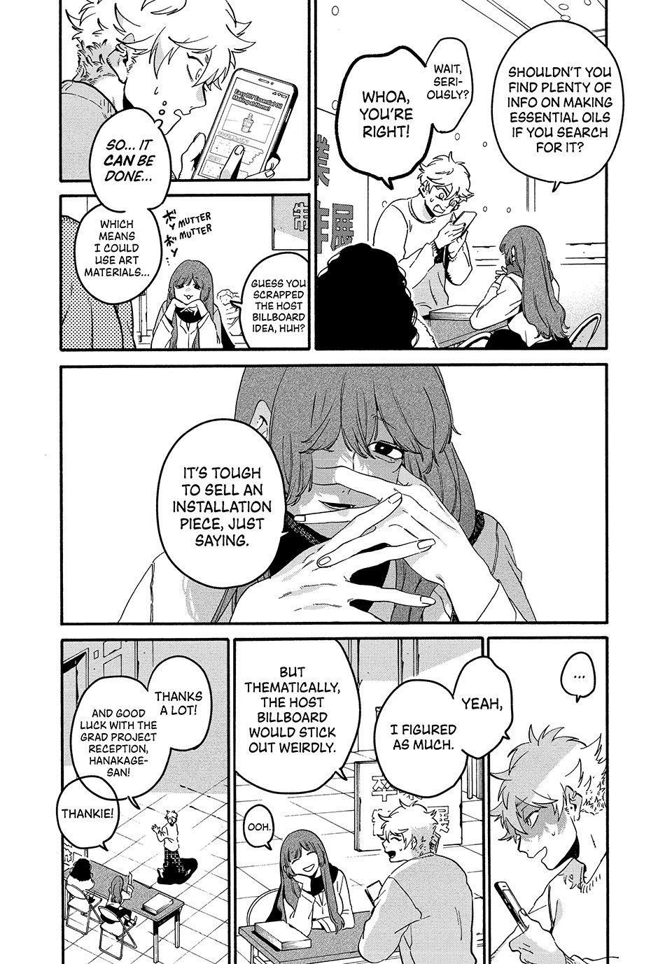 Blue Period Chapter 75 - Page 6 in English