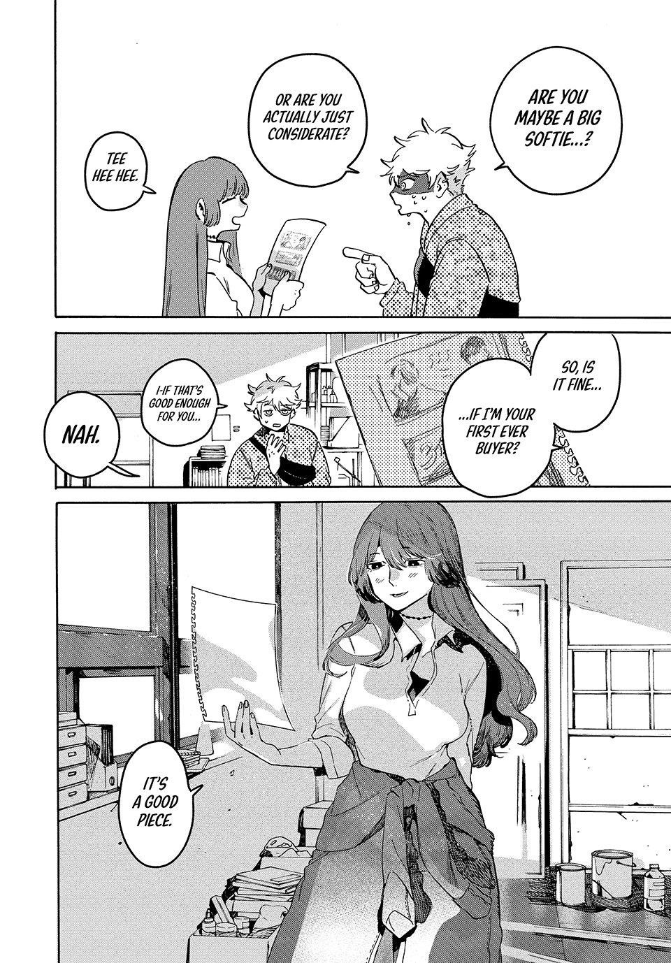 Blue Period Chapter 78 - Page 12 in English