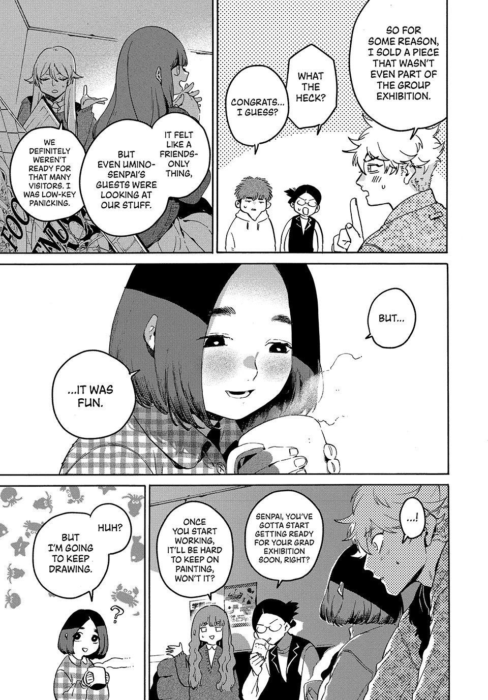 Blue Period Chapter 78 - Page 13 in English
