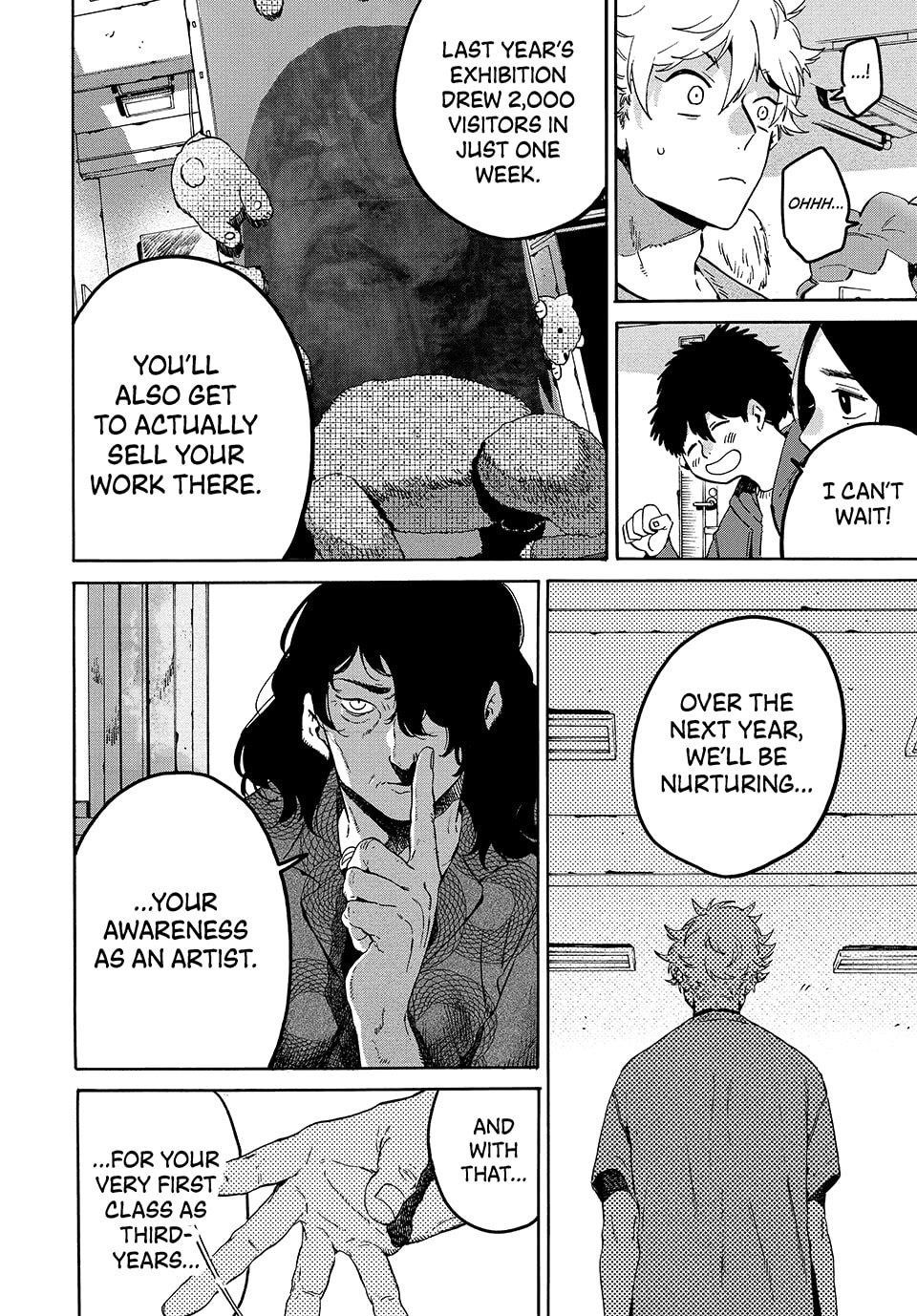 Blue Period Chapter 79 - Page 20 in English