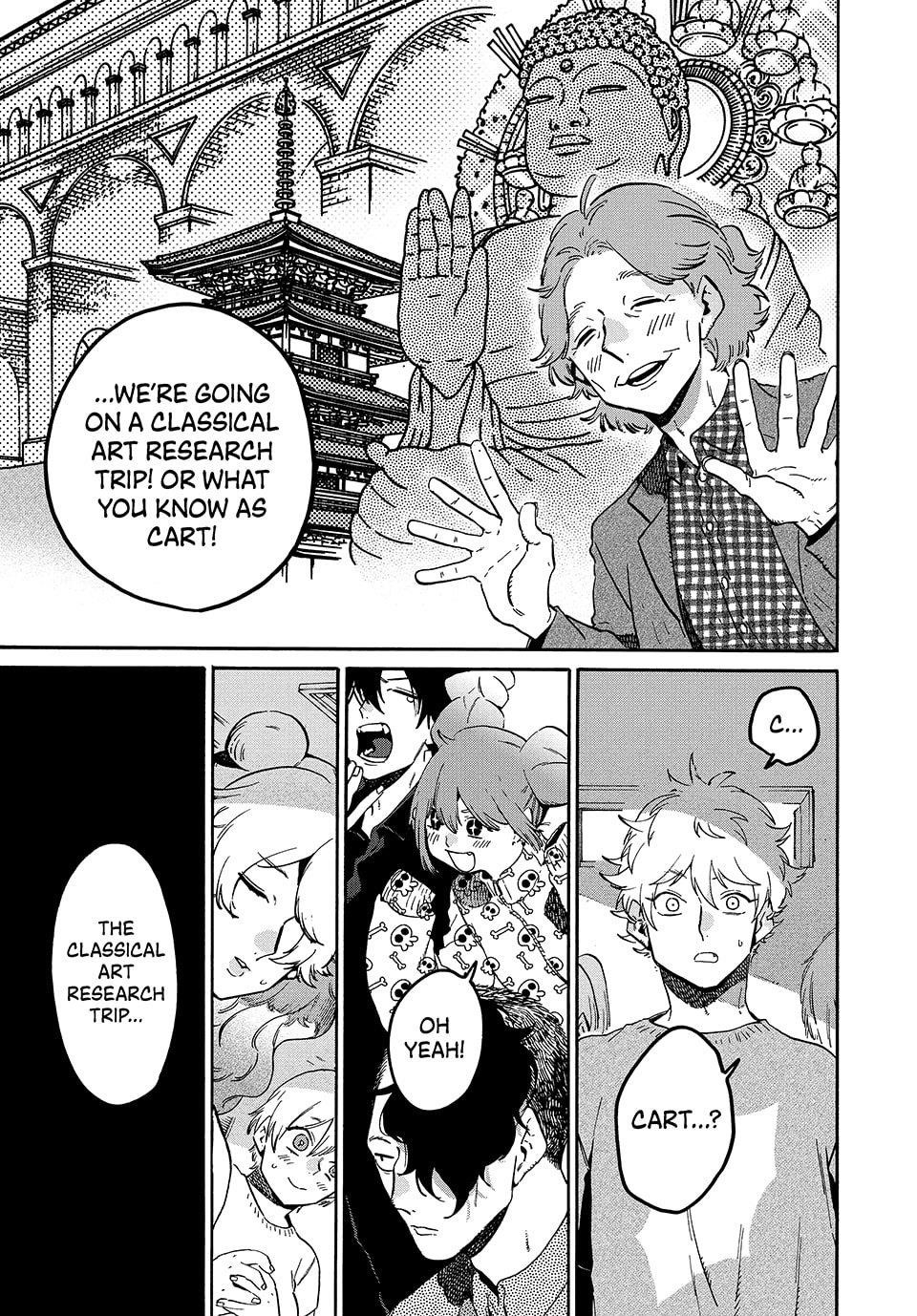 Blue Period Chapter 79 - Page 21 in English