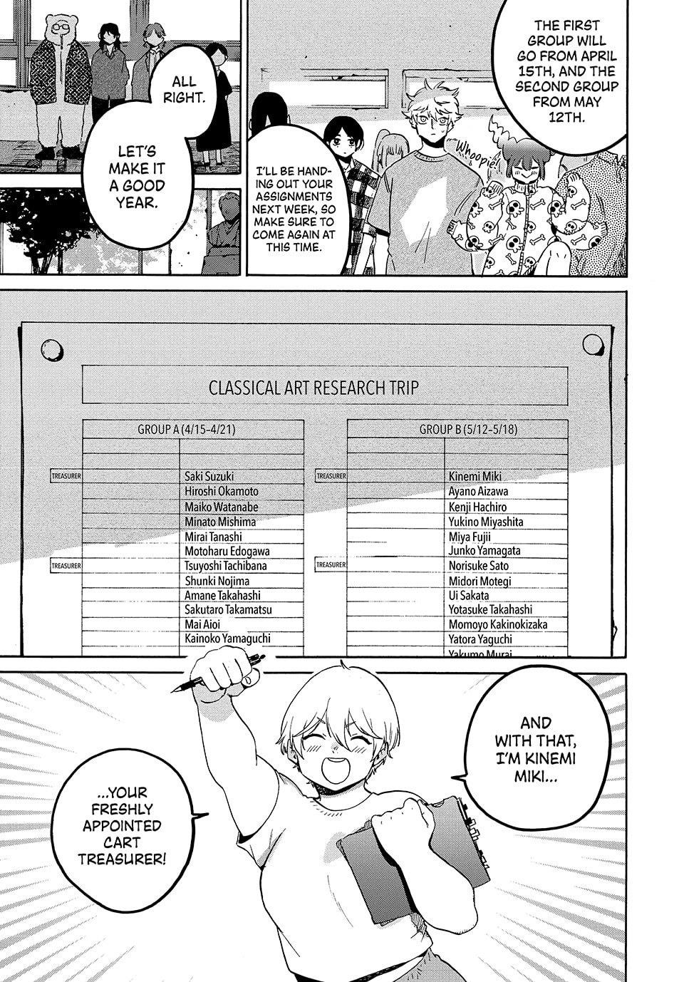 Blue Period Chapter 79 - Page 23 in English