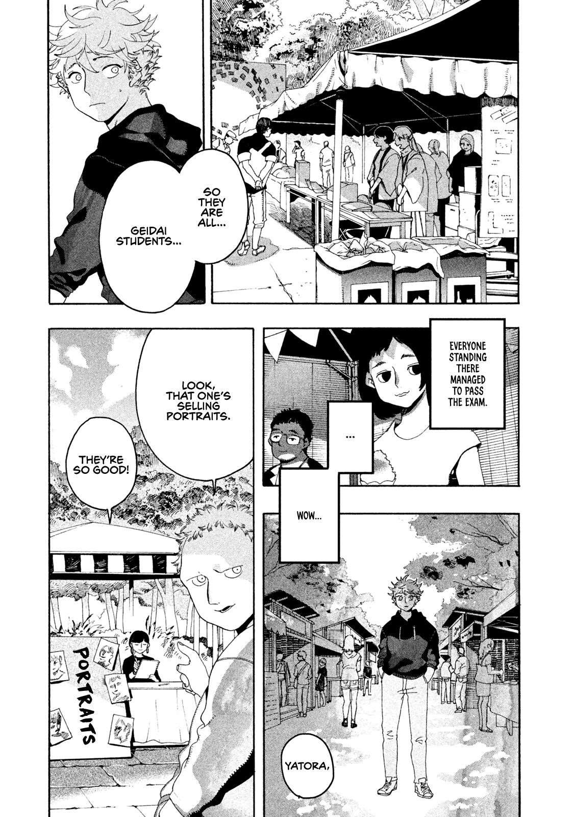 Blue Period Chapter 8 - Page 13 in English