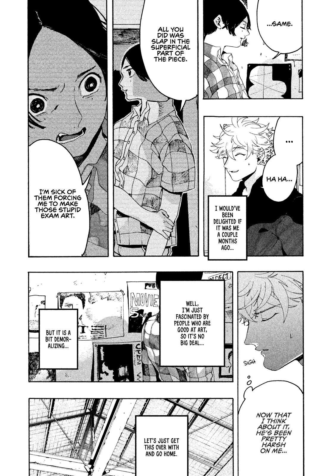 Blue Period Chapter 8 - Page 19 in English
