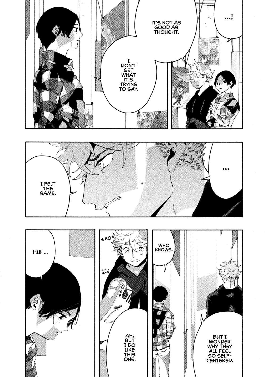 Blue Period Chapter 8 - Page 22 in English