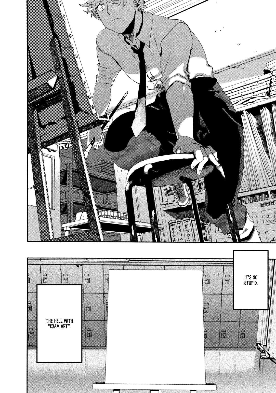 Blue Period Chapter 8 - Page 32 in English