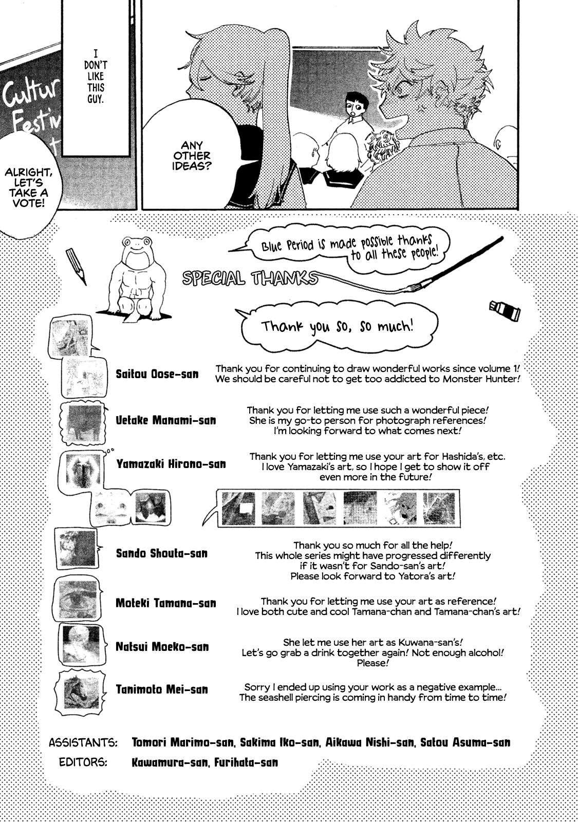 Blue Period Chapter 8 - Page 48 in English