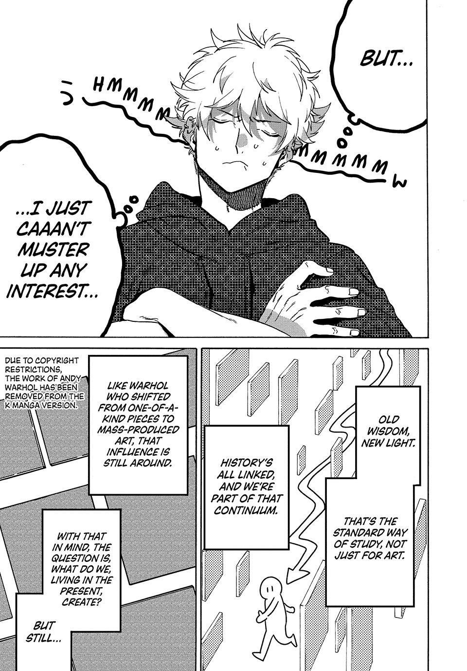 Blue Period Chapter 80 - Page 9 in English