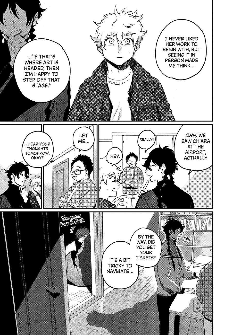 Blue Period Chapter 86 - Page 23 in English