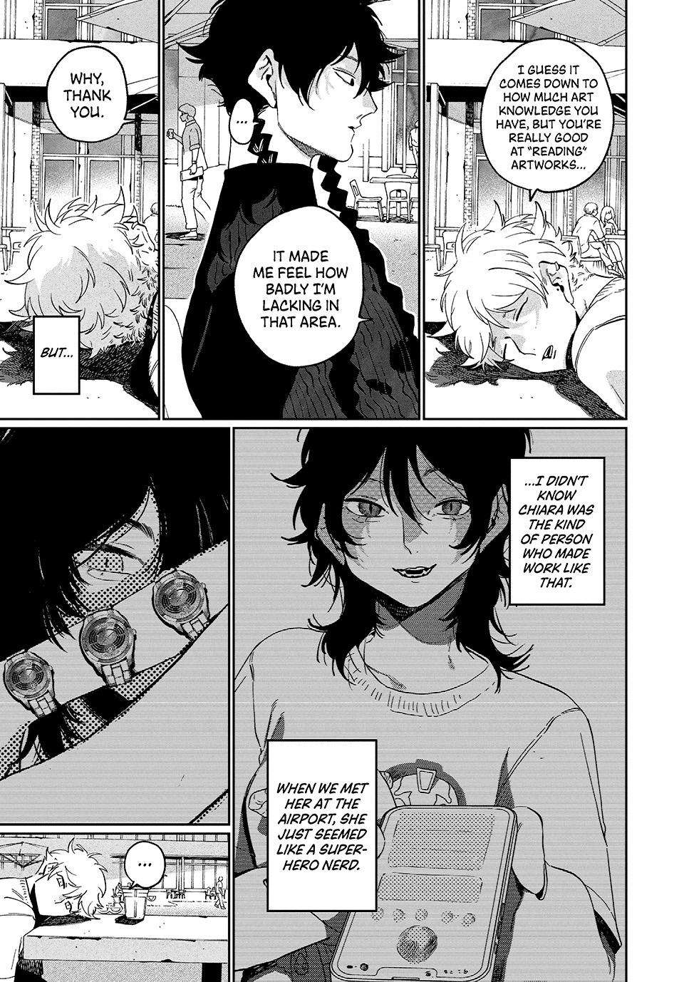 Blue Period Chapter 87 - Page 13 in English