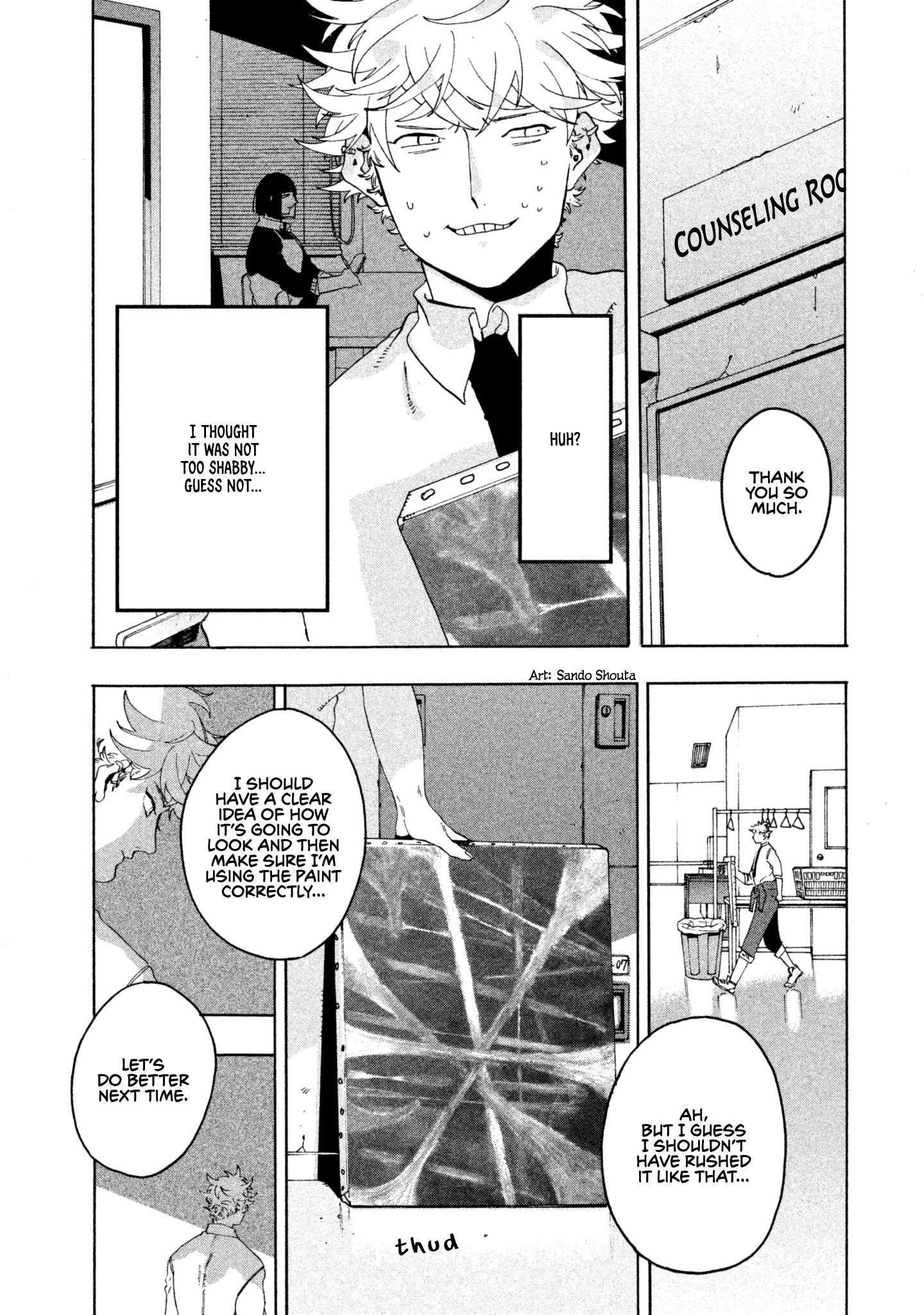 Blue Period Chapter 9 - Page 22 in English