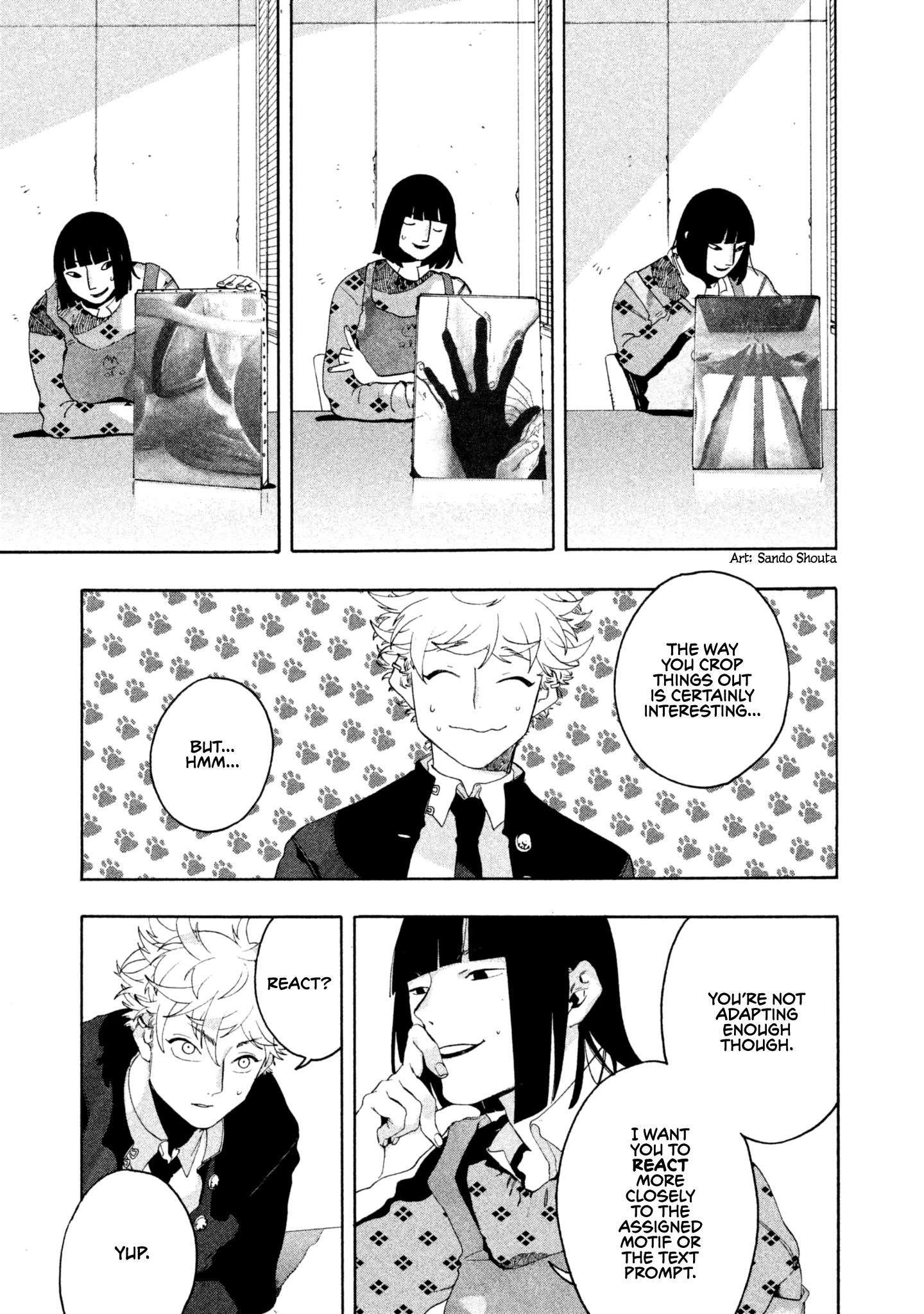 Blue Period Chapter 9 - Page 23 in English
