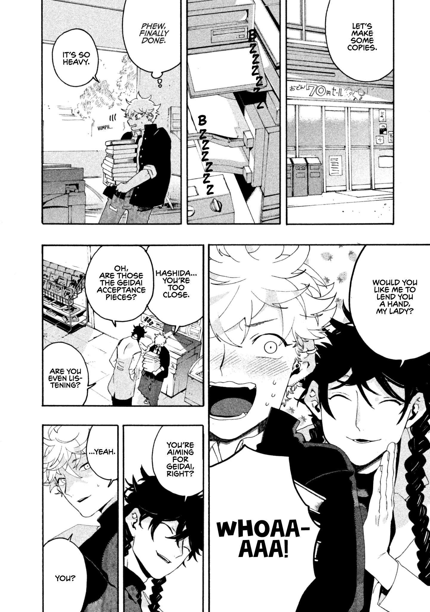 Blue Period Chapter 9 - Page 28 in English