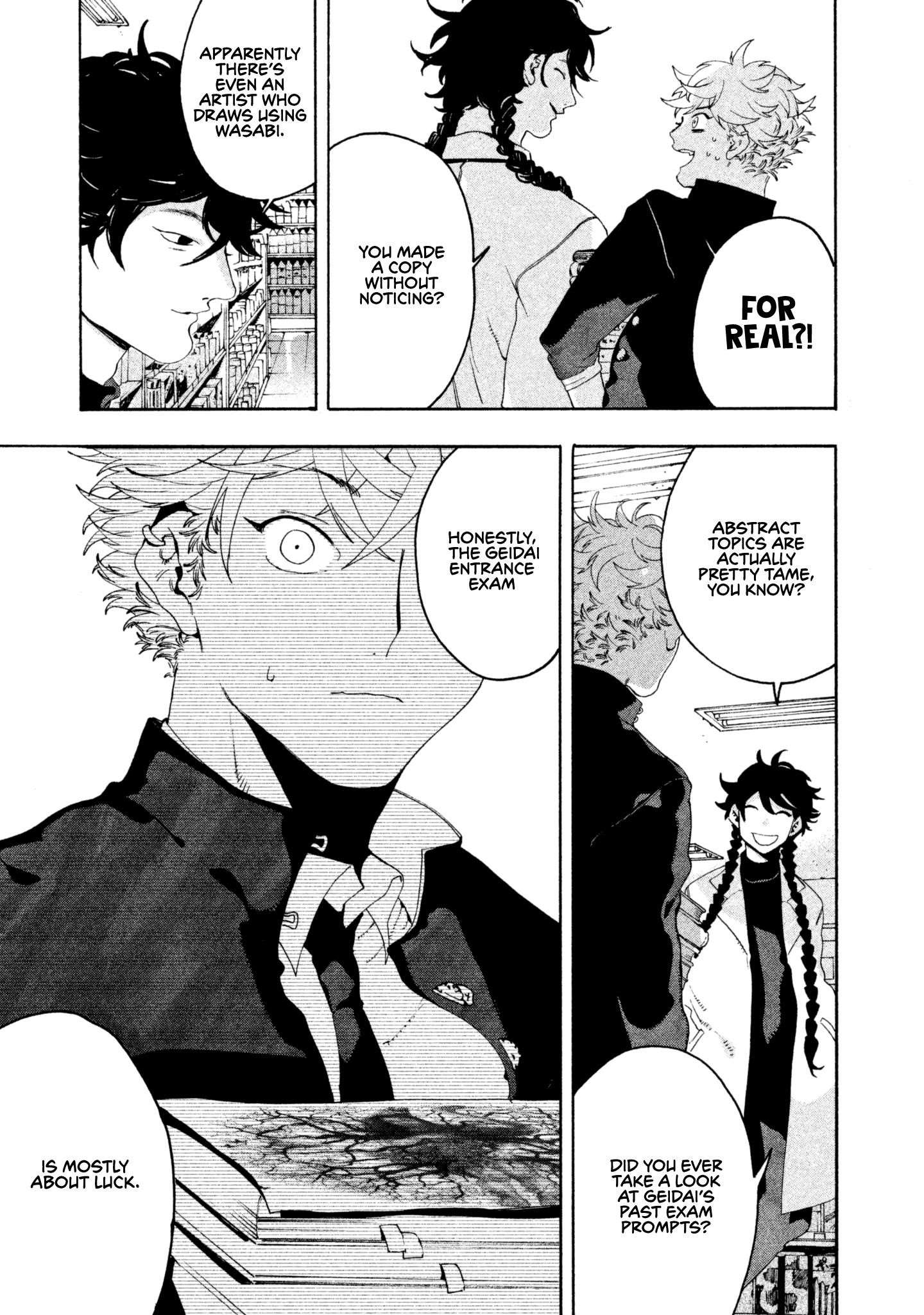 Blue Period Chapter 9 - Page 31 in English