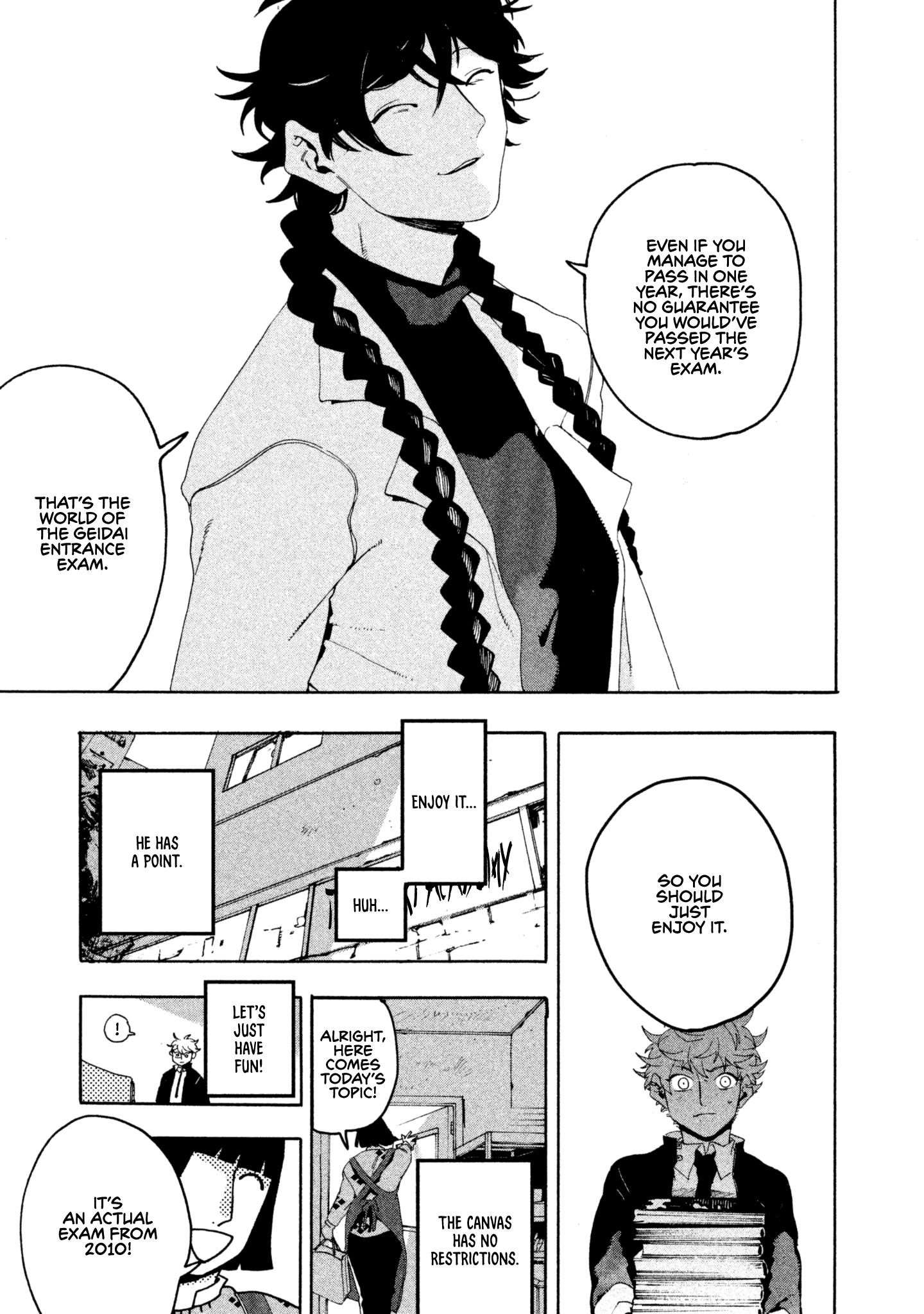 Blue Period Chapter 9 - Page 33 in English