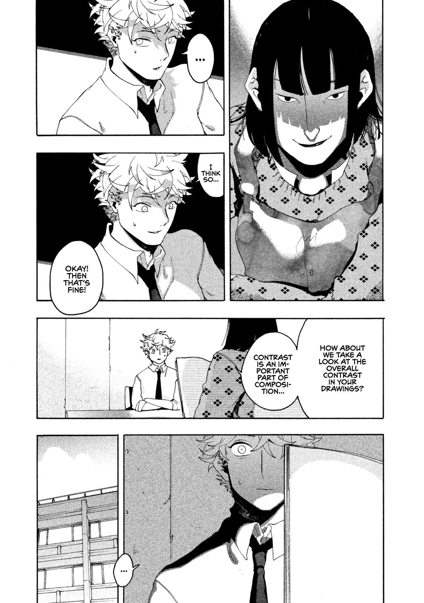 Blue Period Chapter 9 - Page 37 in English